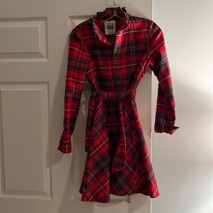 Beautiful flannel dress from Kiel James Patrick! Like new!